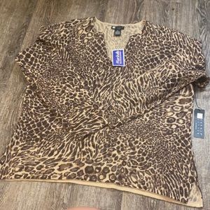 Carole Little | Marshall’s Cheetah Leopard Top 2X